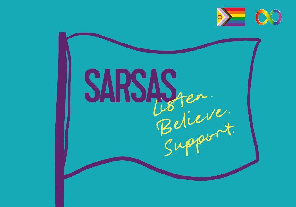 Impact Report image SARSAS logo inside a flag